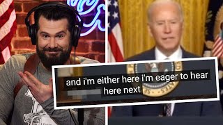 YOUTUBE CAPTIONS CONFIRMS BIDEN SAID THE N WORD! | Louder With Crowder