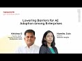 Lowering Barriers for AI Adoption among Enterprises | In Conversation | nasscom GCC