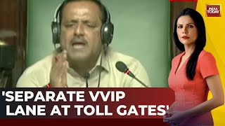 Karnataka Speaker UT Khader Demands Of Separate VVIP Lanes At Toll Gates