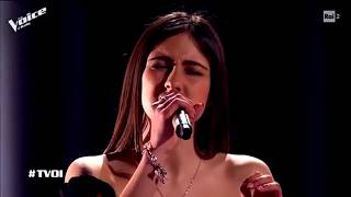 LE TASCHE PIENE DI SASSI - (Jovanotti) - ILENIA FALCO - blind auditions - The Voice of Italy 2019