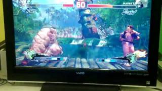 I.E. BattleGrounds SSF4 Ranbat1.3 Airic(Dan)Vs Roman(Zangief,Adon)