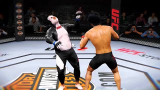 Bruce Lee vs. Chilly Willy - EA sports UFC 2 - Crazy UFC 👊🤪