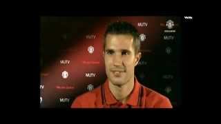 Robin Van Persie - First Exclusive Manchester United Interview