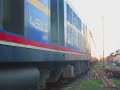 hid.4511 special new year train no.976 dep. at. sisaket station 03 jan.2016