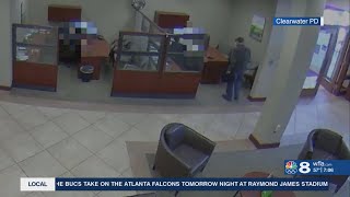 Clearwater police search for serial bank robber