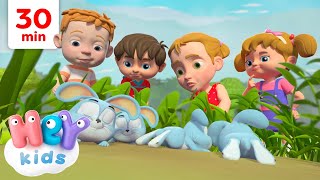 Coniglietti dormiglioni 🐰 Su, coniglietti, su, su, su! | Canzoni per Bambini | HeyKids Italiano