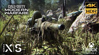 Call of Duty: Modern Warfare 4K HDR  Realism Gameplay Part #8 Highway of Death Xbox Series X/S