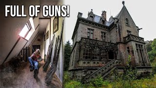 FULL OF GUNS - Top Secret Abandoned Military Officer's Mansion in France