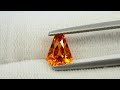 mandarin spessartite garnet 2.34 carats