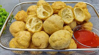 RESEP BAKSO GORENG KOPONG GARING DI LUAR DALAMNYA MASIH EMPUK