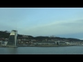 hurtigruten anfahrt auf den hafen von molde