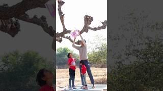 Papa or Betiyaan and kite (पतंग) village poor people life #shorts #kite #papa #daughter #viral