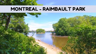 Visiting Raimbault Park, Cartierville Neighborhood, Montreal, Canada 2021