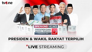 [BREAKING NEWS] Pengumuman Resmi Pemenang Pemilu 2024 Presiden dan Wakil Rakyat Terpilih | tvOne