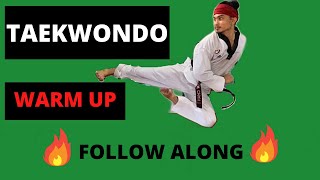 Taekwondo Warm up before Stretching/Training l Follow Along l