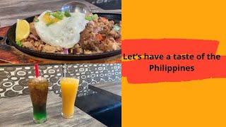 Let's Try A Taste Of THE PHILIPPINES food AT INIHAW AVENUE FILIPINO KITCHEN EPISODE 14