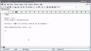 Beginner PHP Tutorial - 48 of 200 - String Functions String Position Part 1 (www.dynamicwebart.com)