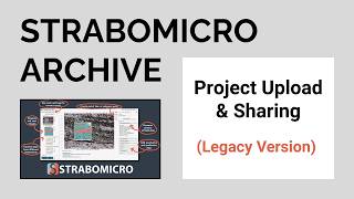 Backup and Share Project | StraboMicro 1 Legacy [OLD VERSION]