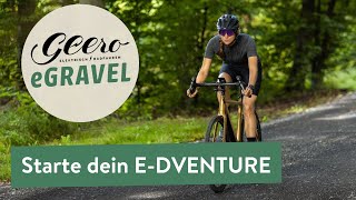 Geero eGravel Bike im Einsatz