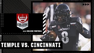 Temple Owls at Cincinnati Bearcats | Full Game Highlights