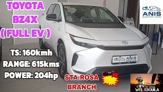 2024 TOYOTA BZ4X | BAGONG TUKLAS NA EV SHOWROOM | BASIC SPECS WALKAROUND