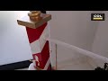 diy christmas stocking stand