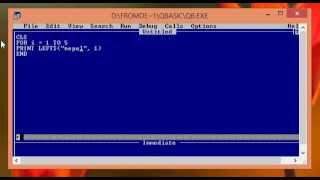 QBASIC - Using LEFT$ String function SLC Nepal