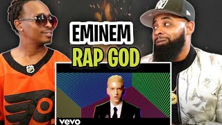 TRE-TV REACTS TO -  Eminem - Rap God (Explicit)