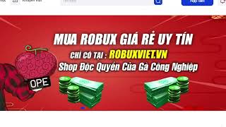 Hướng dẫn mua Robux 5 ngày ( 120h ) bằng Gamepass tại shop Robuxviet.vn