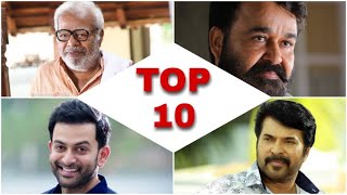 Top 10 Mollywood actors with most number of State Awards