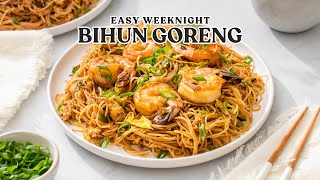 Under 30 min Bihun Goreng recipe (Stir fried vermicelli)