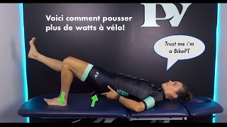 Exercices pour cyclistes: Comment bien exécuter le pont en recrutant les fessiers adéquatement!