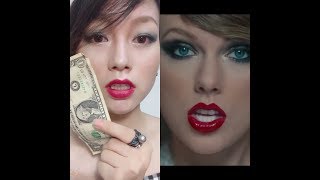 Taylor Swift New MV transformation make up-Look What You Made Me Do-霉霉新MV仿妆-【milimili】