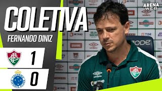 COLETIVA FERNANDO DINIZ | AO VIVO | Fluminense x Cruzeiro - Brasileirão 2023