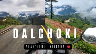 ❤️ललितपुरको दलचोकी || Best view from mountain in monsoon || Dalchoki hight in lalitpur ❤️