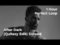 After Dark | 1 Hour Perfect Loop | (Quitezy Edit) Slowed