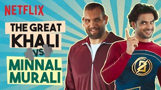 Minnal Murali: Making of a Superhero ft. The Great Khali | Tovino Thomas | Netflix India