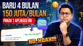 Terobosan Baru! Baru 4 Bulan Mulai Bisa 150 Juta/Bulan Cuman Pakai 1 Aplikasi Ini