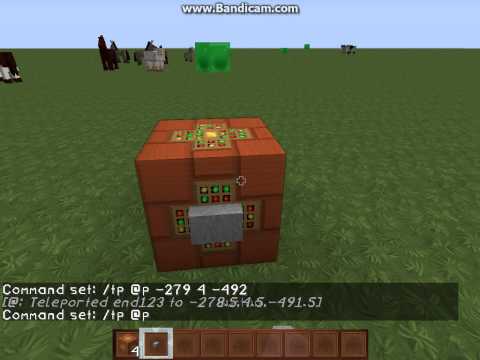 How to make warps in minecraft singleplayer with command block How to make warps in minecraft singleplayer with command block