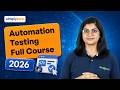 Functional Testing Automation Full Course 2026 | Functional Testing Automation In Java | Simplilearn