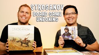 Unboxing Stroganov - Siberia Exploration Board Game