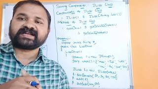JList Class || Swing Components || Swing Controls || Java Programming