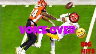 FUNNIEST NFL VOICE OVER | Compilation | 👹🤣