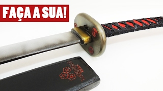 SAMURAI SWORD NODACHI KATANA FOR HONOR - HOW TO!