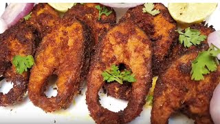 quick and tasty fish fry... ರುಚಿಯಾದ, ಕಡಿಮೆ ಸಾಮಗ್ರಿ ಬಳಸಿ ಮಾಡುವ ಮೀನು ಫ್ರೈ....