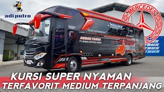 PILIHAN YANG TEPAT ‼️ MERCY 917 LONG MENJADI ARMADA BUS  TERBARU PO AKBAR TRANS DARI ADIPUTRO