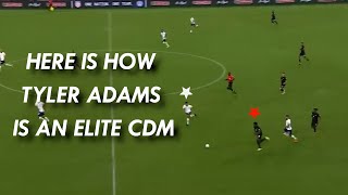 Tyler Adams will be the best CDM in the world | Tactical Analysis