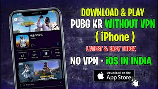 How to download PUBG KR in iOS | How to play pubg kr without vpn in ios | pubg without vpn in India