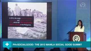 PH+SocialGood Summit 2013: Loren Legarda