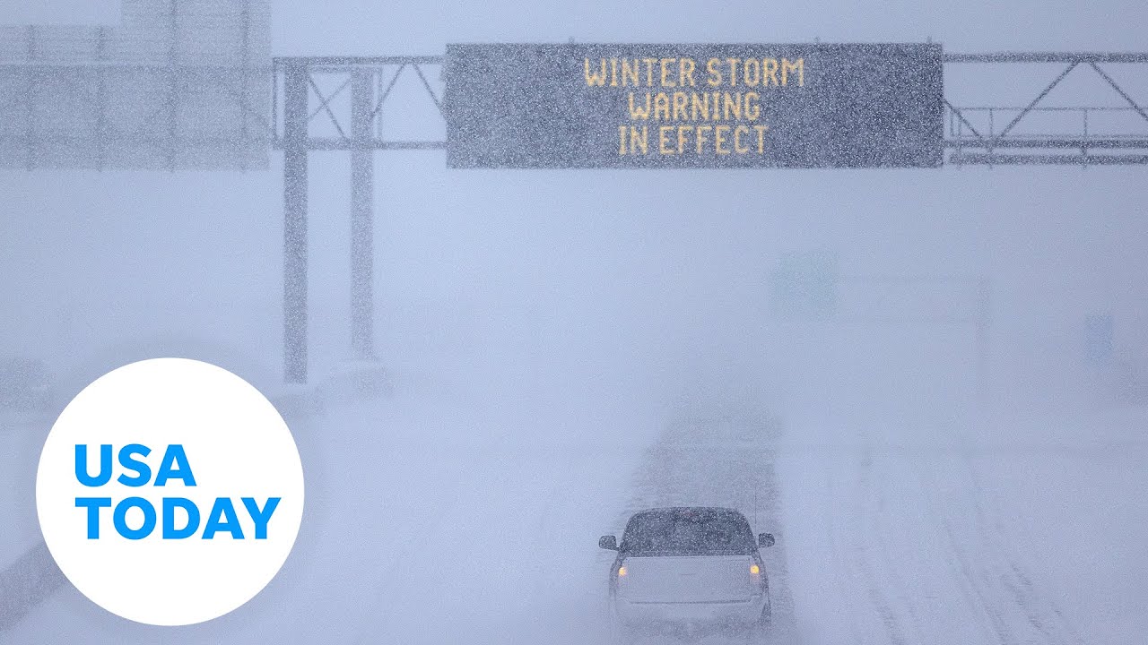 Brutal Winter Storm Shuts Down Highways, Barrels Across US | USA TODAY ...